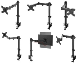 Uchwyt na monitor 18-32 cale 10kg biurkowy VX-161 uniwersalny regulowany