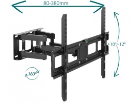 Uchwyt wieszak na telewizor TV 55 60 65 75 cali VX-610A