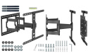 Ultra Płaski 27mm 60kg Uchwyt do Telewizora 32-90 cali VX-525 Wieszak TV TEST