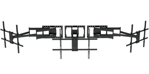 108cm Długi Uchwyt do Telewizora Wieszak TV 50-98 cali VX-534 ULTRA MOCNY 64kg