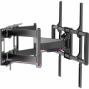 Extra Mocny Uchwyt do Telewizora 52-120 cali VX-503 Wieszak na TV 120kg długi 70cm